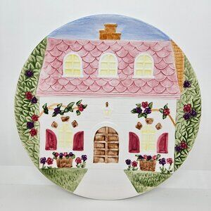 Vintage Hand Painted Country Estates Strata Group MCMXC Plate